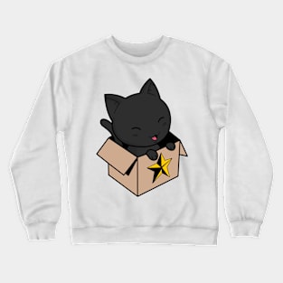 Cat Box Cute Crewneck Sweatshirt